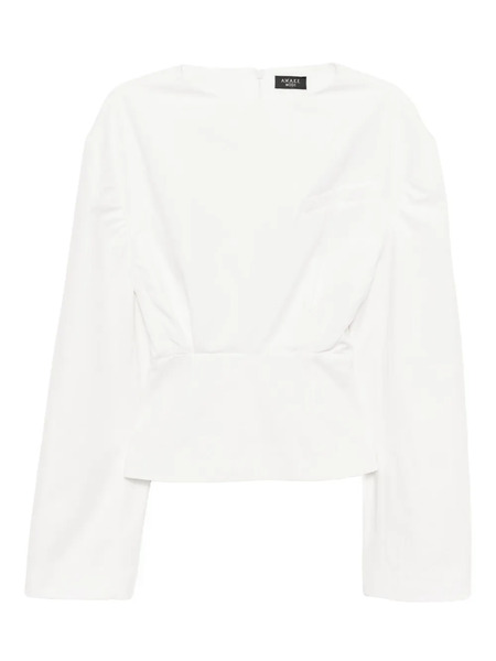  A.w.a.k.e. Mode Blusa De Algodón - Blanco 