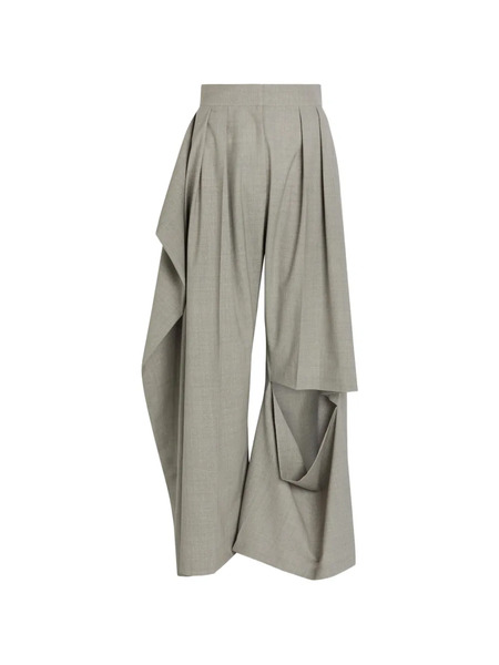  A.w.a.k.e. Mode Pantalones Drapeados - Gris 