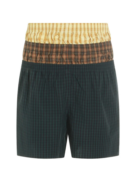  Awge Bermudas A Cuadros - Verde 