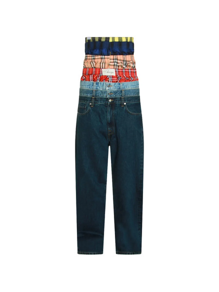  Awge Vaqueros A Capas - Azul 