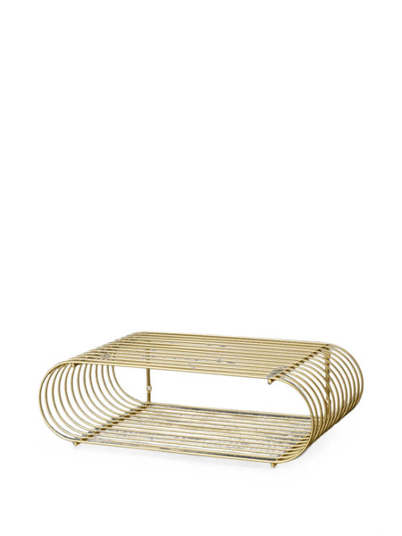  Aytm Curva Sculptural Shelf - Dorado 