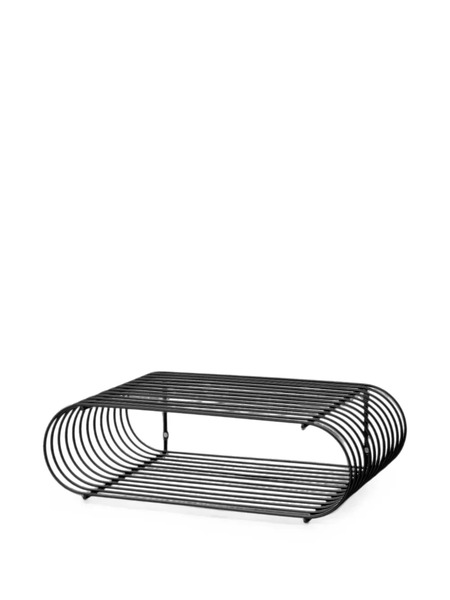  Aytm Curva Sculptural Shelf - Negro 
