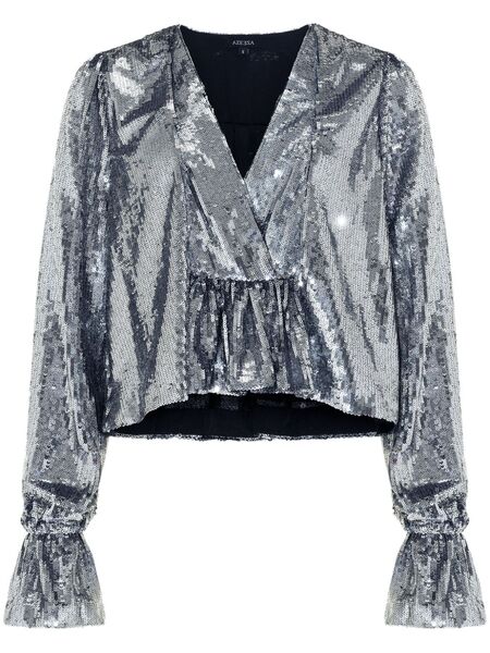  Azeeza Blusa Thistle - Plateado 