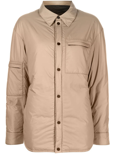  Aztech Mountain Camisa Pillow Acolchada - Marrón 