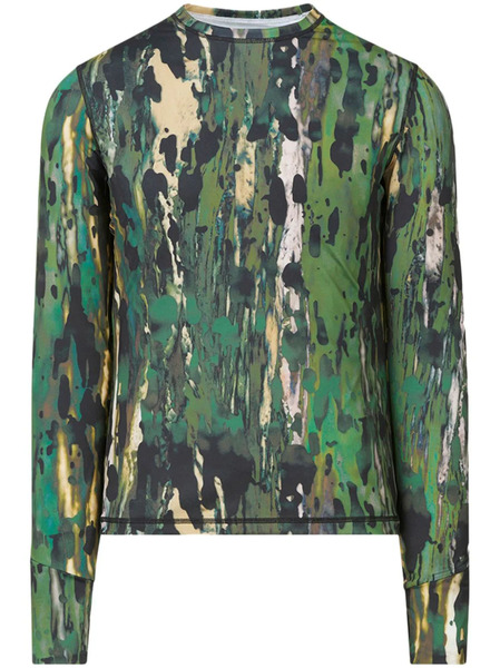  Aztech Mountain Camiseta Next To Skin - Verde 