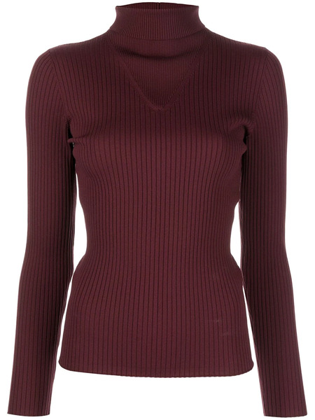  Aztech Mountain Jersey El Paradiso Con Cuello Vuelto - Morado 