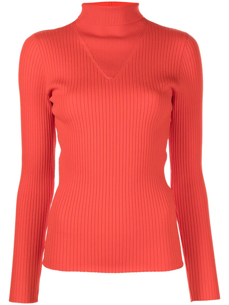  Aztech Mountain Jersey El Paradiso Con Cuello Vuelto - Naranja 