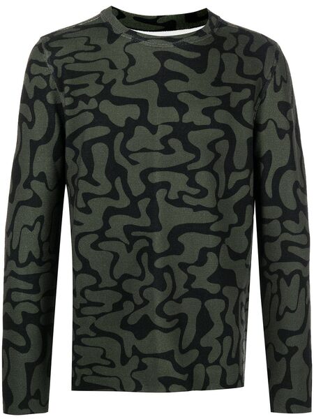  Aztech Mountain Jersey Matterhorn Con Cuello Redondo - Verde 