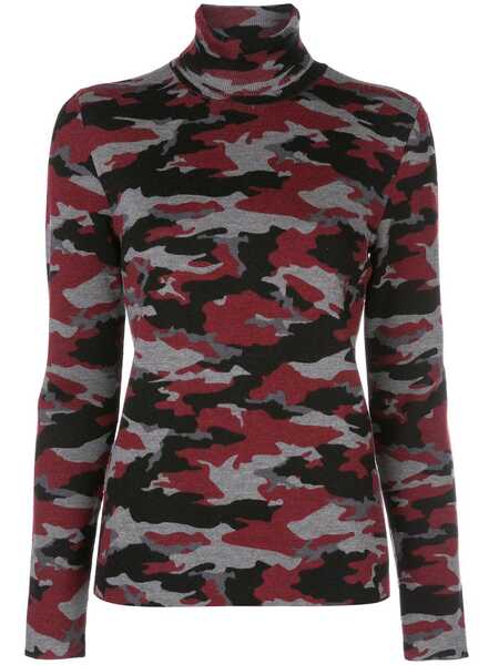  Aztech Mountain Jersey Matterhorn Con Cuello Vuelto - Rojo 