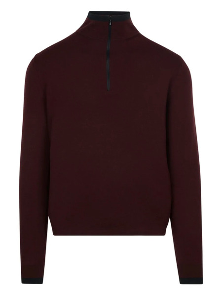  Aztech Mountain Sudadera Angus Con Media Cremallera - Rojo 