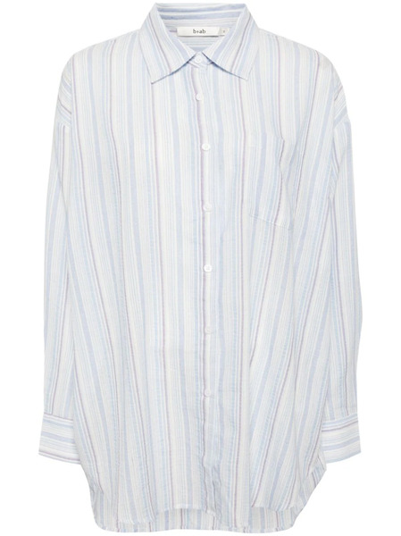 B+ab Camisa A Rayas - Azul 
