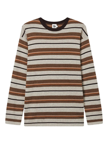  B+ab Jersey A Rayas - Gris 