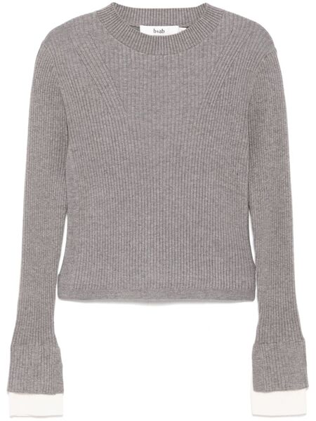  B+ab Jersey De Canalé - Gris 