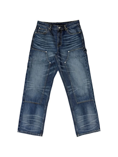  Babylon La Vaqueros Con Rodilla Doble - Azul 