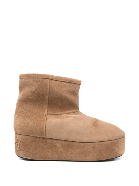  Balenciaga Botas Alaska Con Plataforma - Marrón 