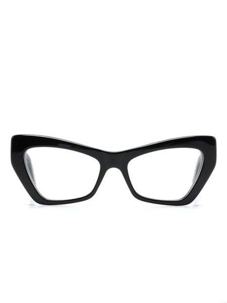  Balenciaga Eyewear Vaqueros Rectos Kitty - Negro 