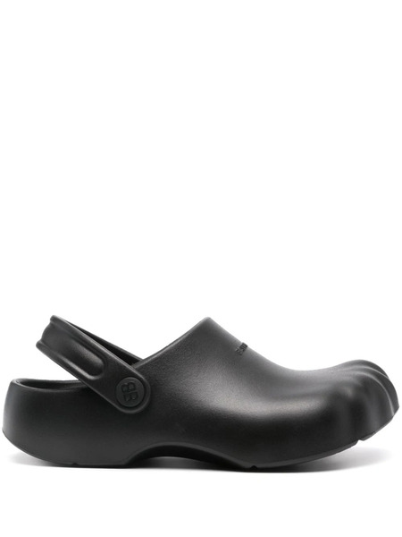  Balenciaga Mules Sunday - Negro 