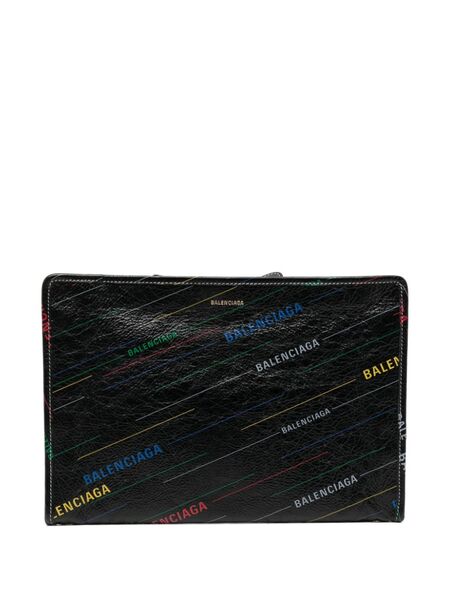  Balenciaga Pre-owned Bolso De Mano Con Logo Estampado - Negro 
