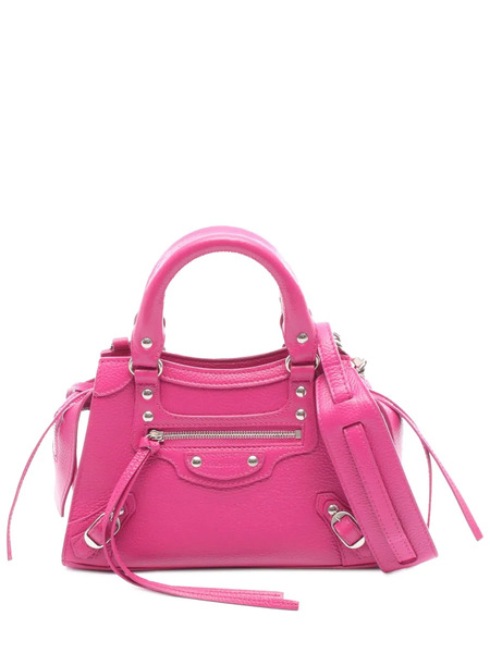  Balenciaga Pre-owned Bolso Satchel Neo Classic City Nano De Piel De Becerro Granulada 2010-2025 - Rosa 