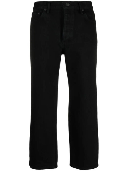  Balenciaga Vaqueros Rectos Capri - Negro 