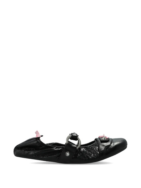  Balenciaga Zapatos De Tacón Con Apliques - Negro 