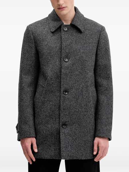  Bally Abrigo Con Botones - Gris 