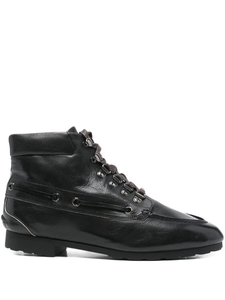  Bally Botas Con Cordones - Negro 