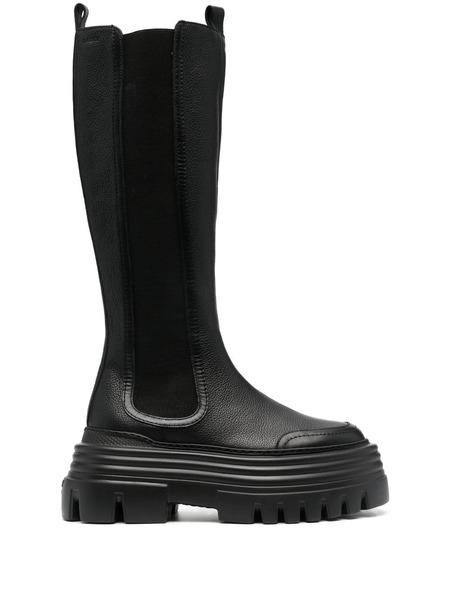  Bally Botas Con Puntera Redonda - Negro 