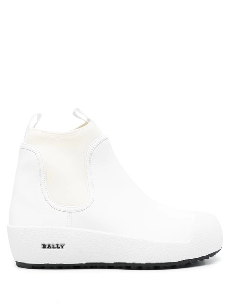  Bally Botas Gadey Con Panel Elástico - Blanco 