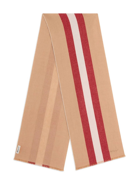  Bally Bufanda Con Cinta - Neutro 