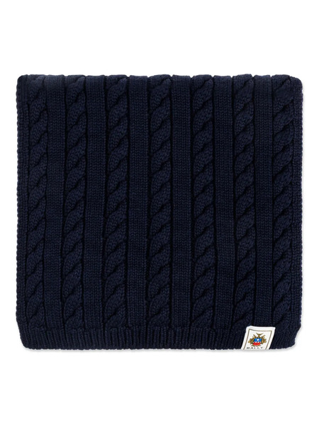  Bally Bufanda De Punto De Ochos - Azul 