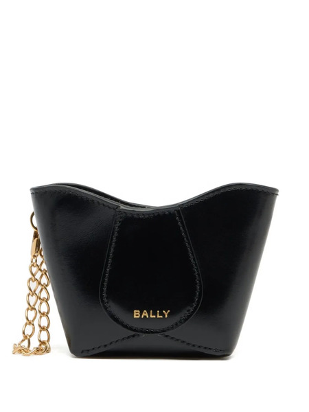  Bally Cartera Con Logo - Negro 