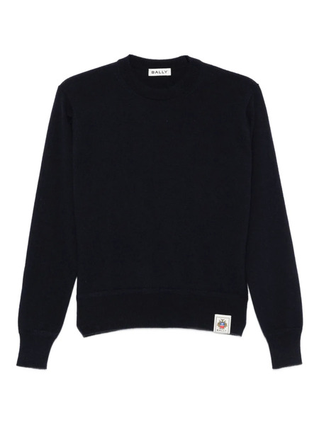  Bally Jersey Con Parche Del Logo - Azul 