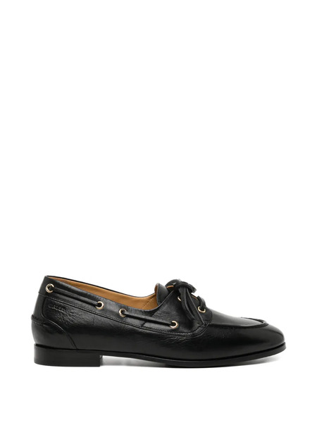  Bally Mocasines Plume - Negro 