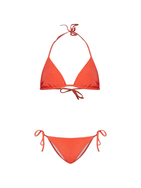 Balmain Bikini Con Lazo Lateral - Naranja 