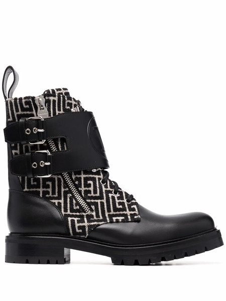  Balmain Botines Phil Ranger - Negro 