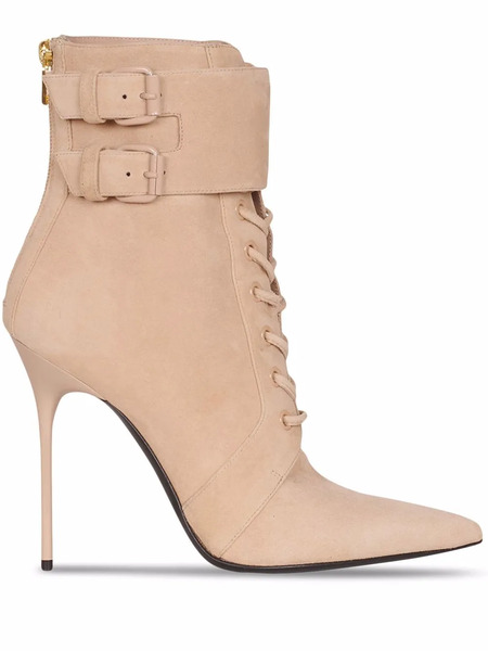  Balmain Botines Uria Con Cordones - Neutro 