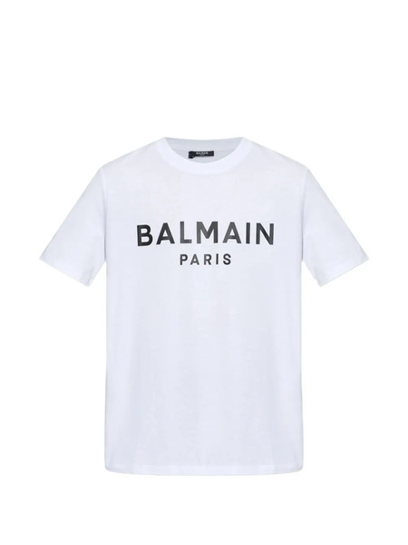  Balmain Camiseta Con Logo - Blanco 