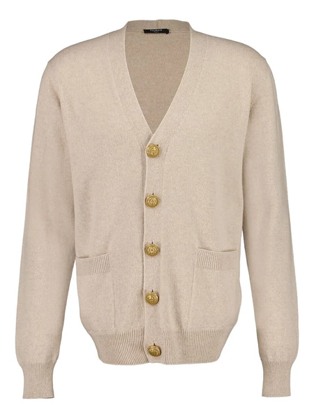  Balmain Cárdigan Con Botones - Neutro 