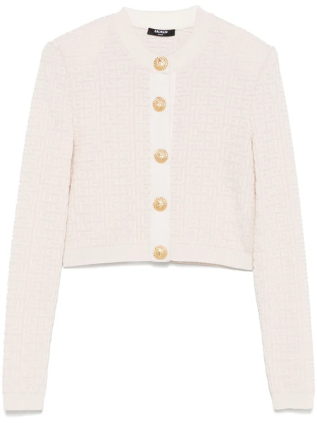  Balmain Cárdigan Pb Labyrinth - Rosa 