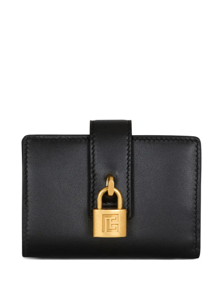  Balmain Cartera Con Candado - Negro 
