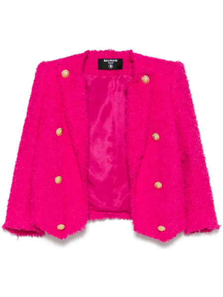  Balmain Chaqueta Spencer - Rosa 