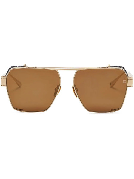  Balmain Eyewear Gafas De Sol Premier Cuadradas - Marrón 