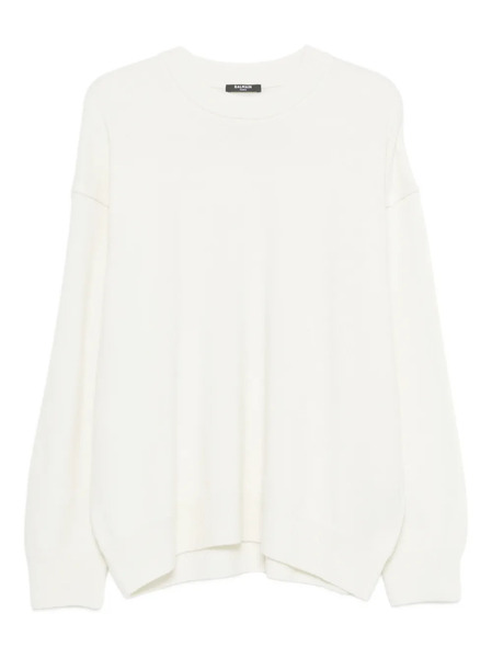  Balmain Jersey Con Cuello Redondo - Neutro 