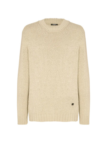  Balmain Jersey Con Cuello Redondo - Neutro 