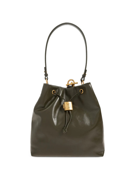  Balmain Mochila De Piel - Verde 