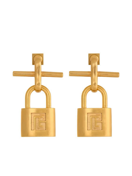  Balmain Pendientes Con Candado - Dorado 
