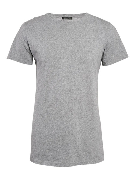  Balmain Pre-owned Camiseta De Algodón - Gris 