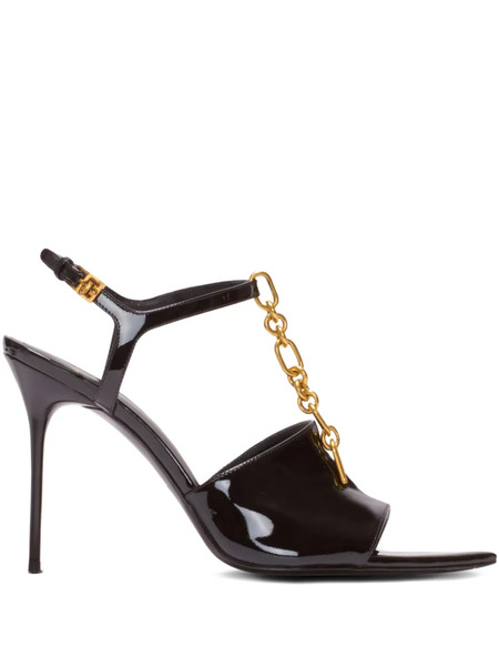  Balmain Sandalias Sync - Negro 