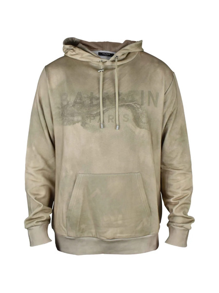  Balmain Sudadera Con Capucha Y Logo - Neutro 